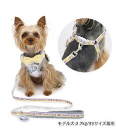 PET PARADISE スヌーピー リード&ハーネス 《パーティ柄》 SS 小型犬