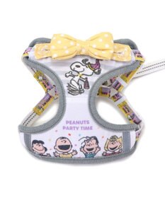 PET PARADISE スヌーピー リード&ハーネス 《パーティ柄》 SS 小型犬