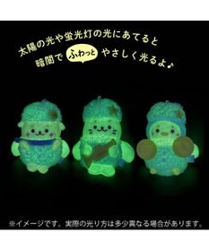 Mother garden しろたん ふわっと光る音楽隊 キーホルダー 《らっこいぬ》 単品