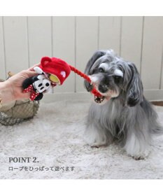 PET PARADISE ディズニー飛び出すロープトイ 《ミッキー/ミニー/プルート》