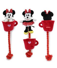 PET PARADISE ディズニー飛び出すロープトイ 《ミッキー/ミニー/プルート》