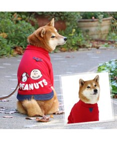 PET PARADISE スヌーピー ペティヒートDAN ハイネックTシャツ 中型犬