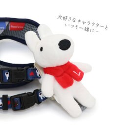 PET PARADISE リサとガスパール マスコット付きハーネス 《ハート柄》 Ｓ