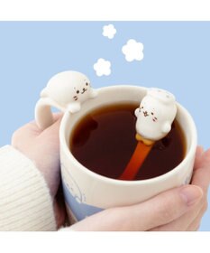 Mother garden しろたん のんびり マグカップ＆スプーンセット