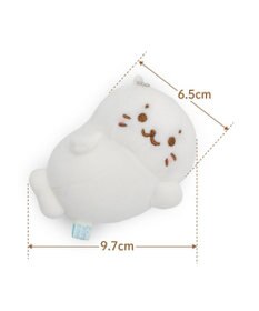 Mother garden しろたん キーホルダー 《寝ころびしろたん》