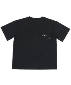 Mother garden しろたん ポケット付き Ｔシャツ 半袖 《ボーダー柄/黒色》 レディース メンズ ユニセックス