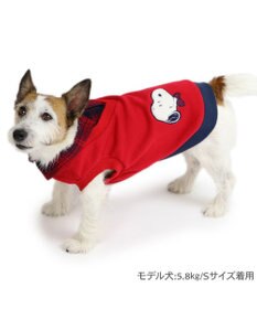 PET PARADISE スヌーピー おりこうトレーナー  レッド 小型犬