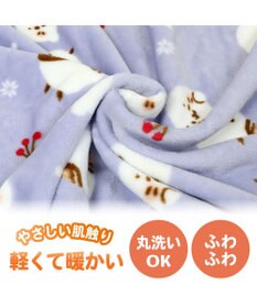 Mother garden しろたん ひざかけ 《シマエナガ》 70×100cm