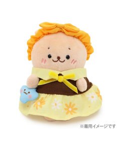 Mother garden しろたん ついてきちゃうしろたん マスコット 着せ替え服 《レトロ風》 橙色 / 黄色