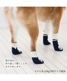 PET PARADISE スヌーピー makokoro スリット 靴下 ＳＭ 中型犬