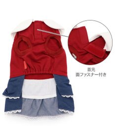 PET PARADISE リサとガスパール トレーナー ワンピース 《レッド》 小型犬
