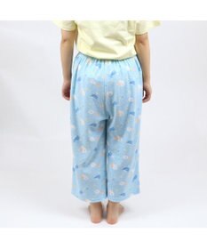 Mother garden しろたん パイル ステテコ 《しろたん&らっこいぬ 星くじら柄》レディース フリーサイズ ルームパンツ 部屋着 夏 夏物 フリーサイズ レディース 女性用 パイル生地 あざらし アザラシ かわいい キャラクター