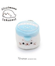 Mother garden しろたん 白いもの マスコットキーホルダー 《ヨーグルト》 単品