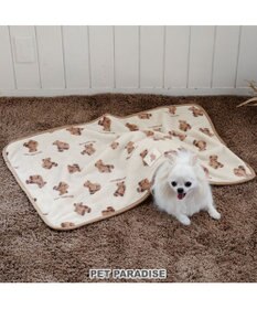 PET PARADISE ペットパラダイス くまちゃん ボア ブランケット