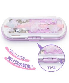 Mother garden マザーガーデン ユニコーン トリオセット お箸&スプーン&フォークセット 《ハピネス柄》