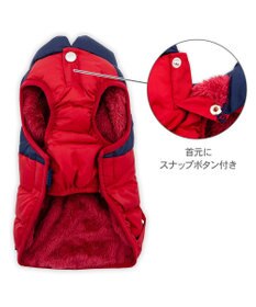 PET PARADISE J.PRESS 配色 綿入れ ベスト 中型犬 大型犬