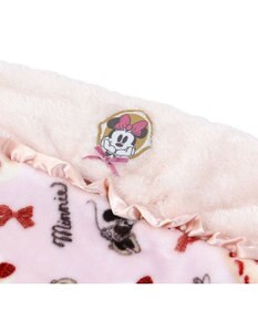 PET PARADISE ディズニー ミニーマウス 筒形寝袋 遠赤外線 《ケーキ柄》 42×70cm