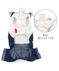 PET PARADISE リサとガスパール オーバーオール風 ロンパース 小型犬　　