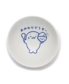 Mother garden しろたん ごはん粒がくっつきにくい ご飯茶碗  【小】 《顔ぼん柄/しろたん＆らっこいぬ柄》 単品