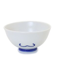 Mother garden しろたん ごはん粒がくっつきにくい ご飯茶碗  【小】 《顔ぼん柄/しろたん＆らっこいぬ柄》 単品