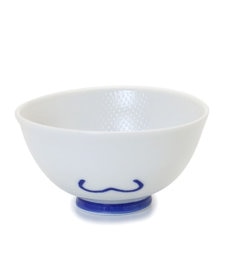 Mother garden しろたん ごはん粒がくっつきにくい ご飯茶碗  【小】 《顔ぼん柄/しろたん&らっこいぬ柄》 単品