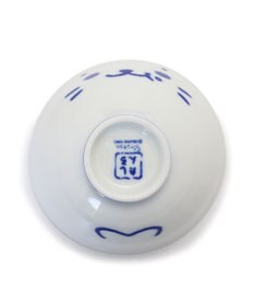 Mother garden しろたん ごはん粒がくっつきにくい ご飯茶碗  【小】 《顔ぼん柄/しろたん＆らっこいぬ柄》 単品