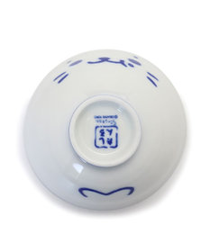 Mother garden しろたん ごはん粒がくっつきにくい ご飯茶碗  【小】 《顔ぼん柄/しろたん&らっこいぬ柄》 単品