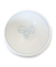 Mother garden しろたん ごはん粒がくっつきにくい ご飯茶碗  【小】 《顔ぼん柄/しろたん&らっこいぬ柄》 単品