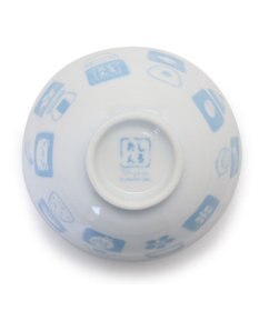 Mother garden しろたん ごはん粒がくっつきにくい ご飯茶碗  【小】 《顔ぼん柄/しろたん＆らっこいぬ柄》 単品