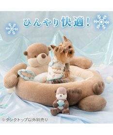 PET PARADISE ペットパラダイス 接触冷感 タンクトップ 《らっこ柄》 小型犬