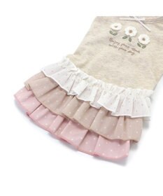 PET PARADISE 花柄 フリル ワンピース 【小型犬】