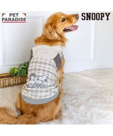 PET PARADISE スヌーピー  シブリングス トレーナー 《グレー》 中型犬 大型犬