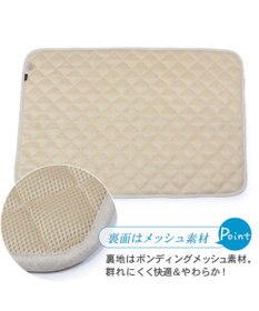 PET PARADISE 接触冷感 柔らか クールマットM《苺 ネイティブ 》 (90×60cm)