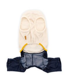 PET PARADISE スヌーピー  ワッペン パンツつなぎ 小型犬