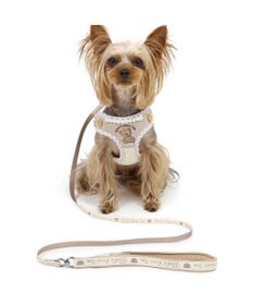 PET PARADISE ミニオン ティム リード付きハーネス  《チェック柄》  ＳＳ 小型犬