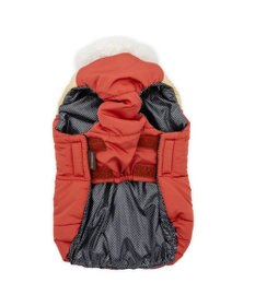 PET PARADISE ペットパラダイス 保温 エアベスト レッド 中型犬 大型犬