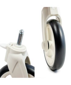 PET PARADISE smooca mini  前輪セット 《ホワイト》