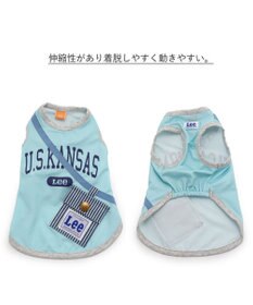 PET PARADISE Leeポーチ ブルー Tシャツ 【中型犬】【大型犬】クールマックスエコメイド