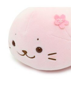Mother garden しろたん 桜色 ふわもち マスコット 22cm