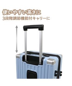 Mother garden しろたん スーツケース  エンブレム《水色》