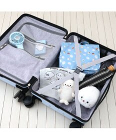 Mother garden しろたん スーツケース  エンブレム《水色》