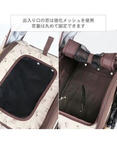 PET PARADISE スヌーピー ３ＷＡＹ ハンドフル ペットカート 《ブラウン》 10kgまで対応