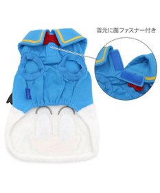 PET PARADISE ディズニー ドナルドダック 顔 ふわ トレーナー 小型犬