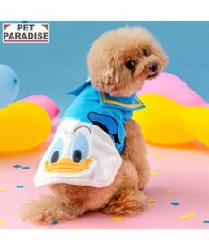 PET PARADISE ディズニー ドナルドダック 顔 ふわ トレーナー 小型犬