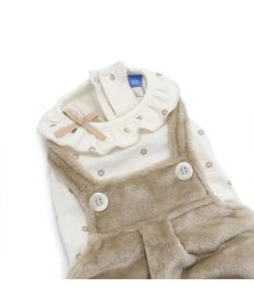 PET PARADISE ペットパラダイス パンツつなぎ 《花 フリル》 小型犬