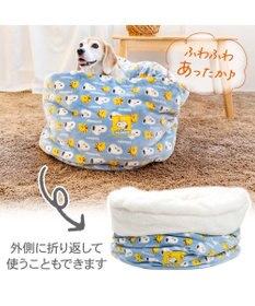 PET PARADISE スヌーピー 筒形寝袋 《コロン柄》 Ｌ
