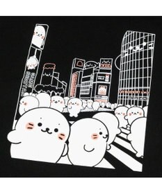 Mother garden しろたん ビッグTシャツ 半袖 《たのしい交差点》 ユニセックスフリーサイズ