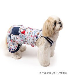 PET PARADISE スヌーピー アメフト オーバーオール 中型犬