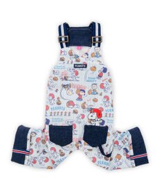 PET PARADISE スヌーピー アメフト オーバーオール 中型犬