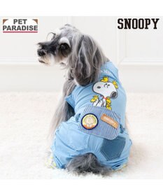 PET PARADISE スヌーピー ウッドストック モリモリ オーバーオール 小型犬